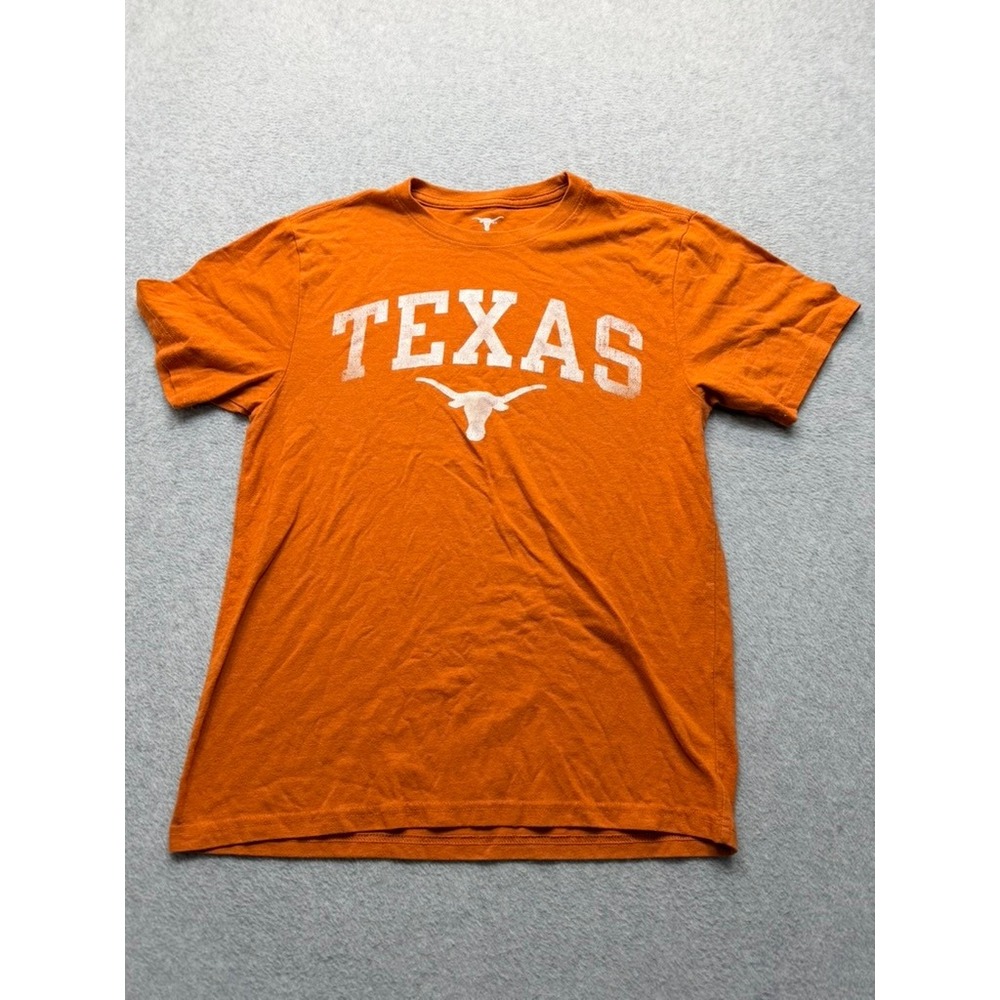 Texas Longhorns T-Shirt Mens Medium Burnt Orange NCAA Collegiate Graphic Tee
